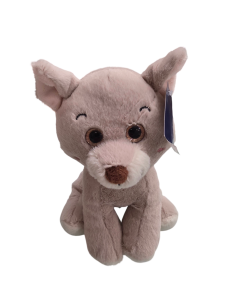 Peluche de Perro Gris